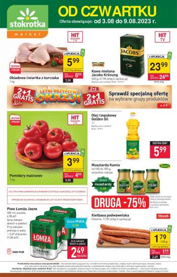Leták Stokrotka Market - 3.8.2023 - 9.8.2023.