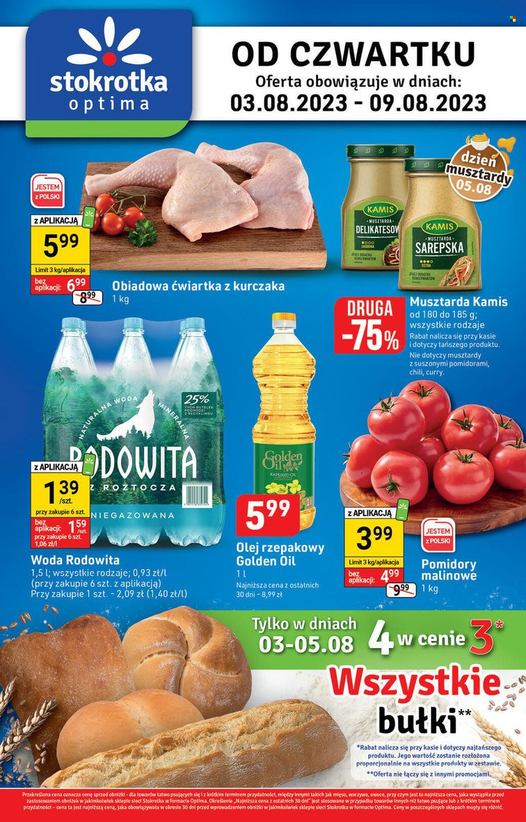 Gazetka Stokrotka Optima - 3.08.2023 - 9.08.2023. Strona 1