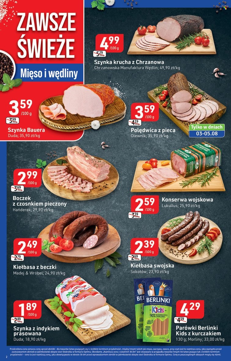 Gazetka Stokrotka Optima - 3.08.2023 - 9.08.2023. Strona 2