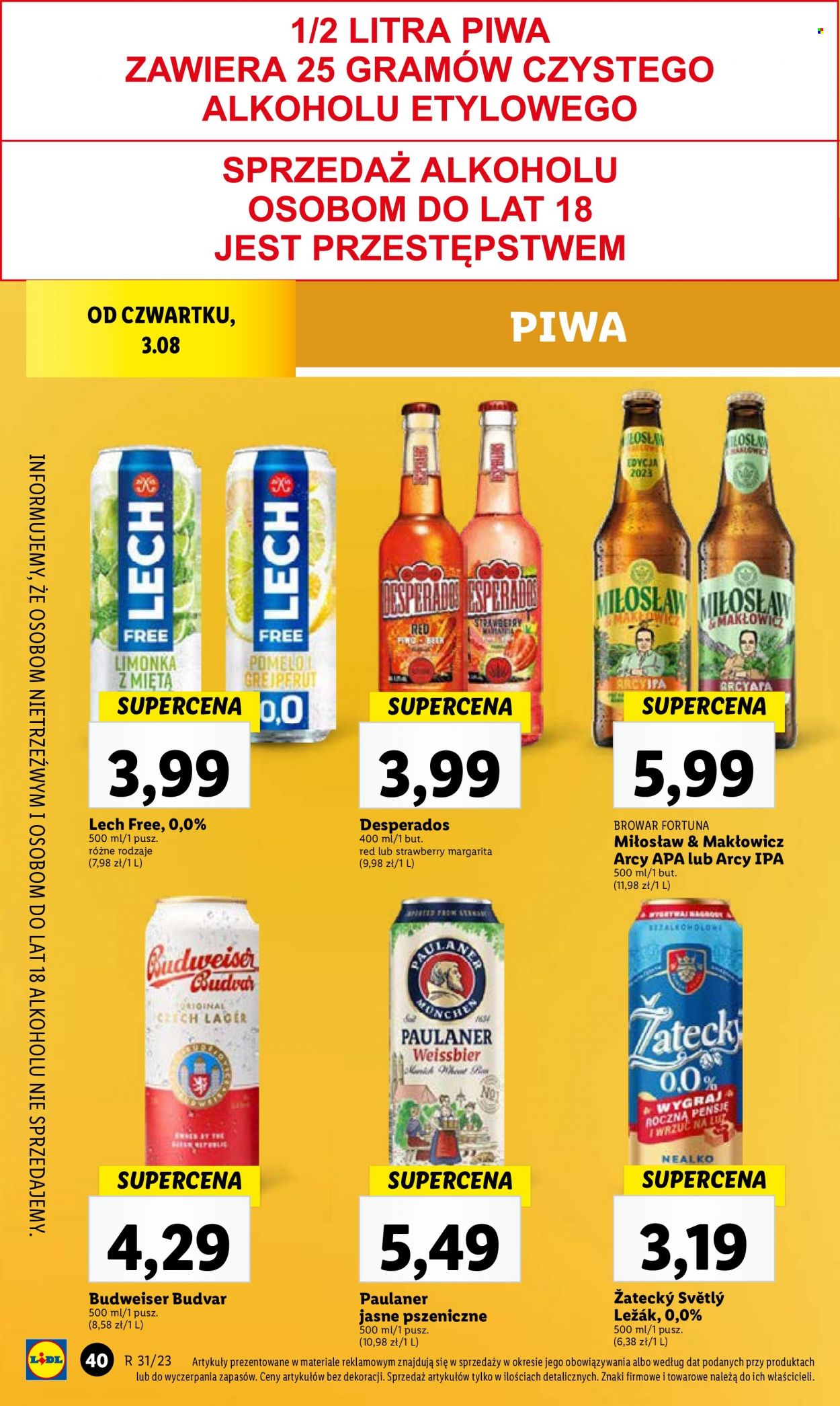 Gazetka Lidl - 3.08.2023 - 5.08.2023. Strona 80