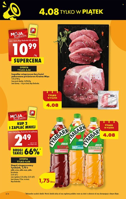 Gazetka Biedronka - 3.08.2023 - 9.08.2023. Strona 2