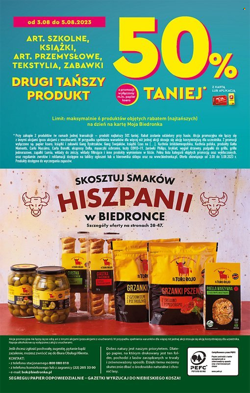 Gazetka Biedronka - 3.08.2023 - 9.08.2023. Strona 56