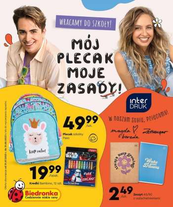 Gazetka Biedronka - 31.07.2023 - 31.08.2023.