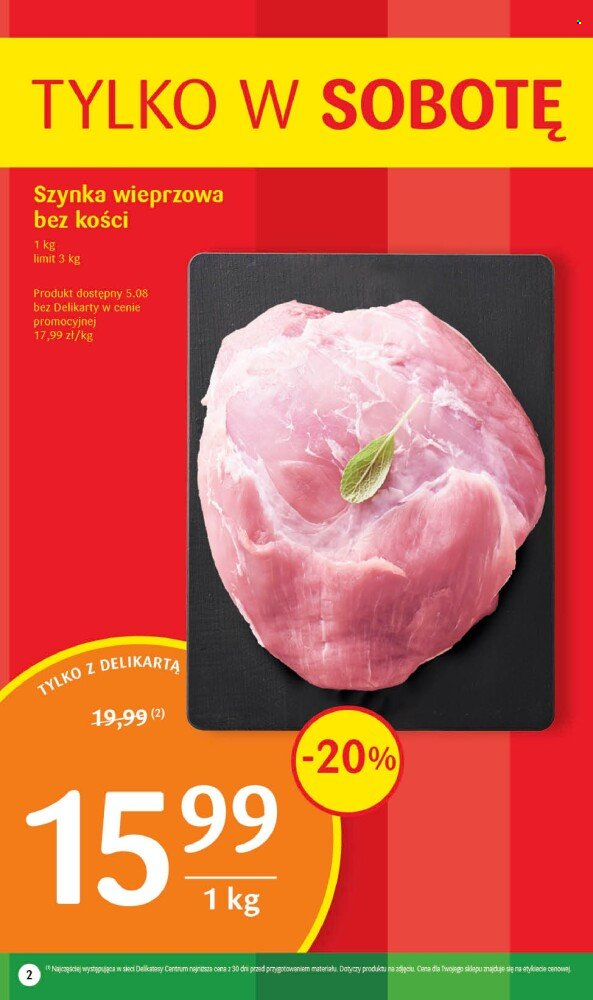 Gazetka Delikatesy Centrum - 3.08.2023 - 9.08.2023. Strona 2