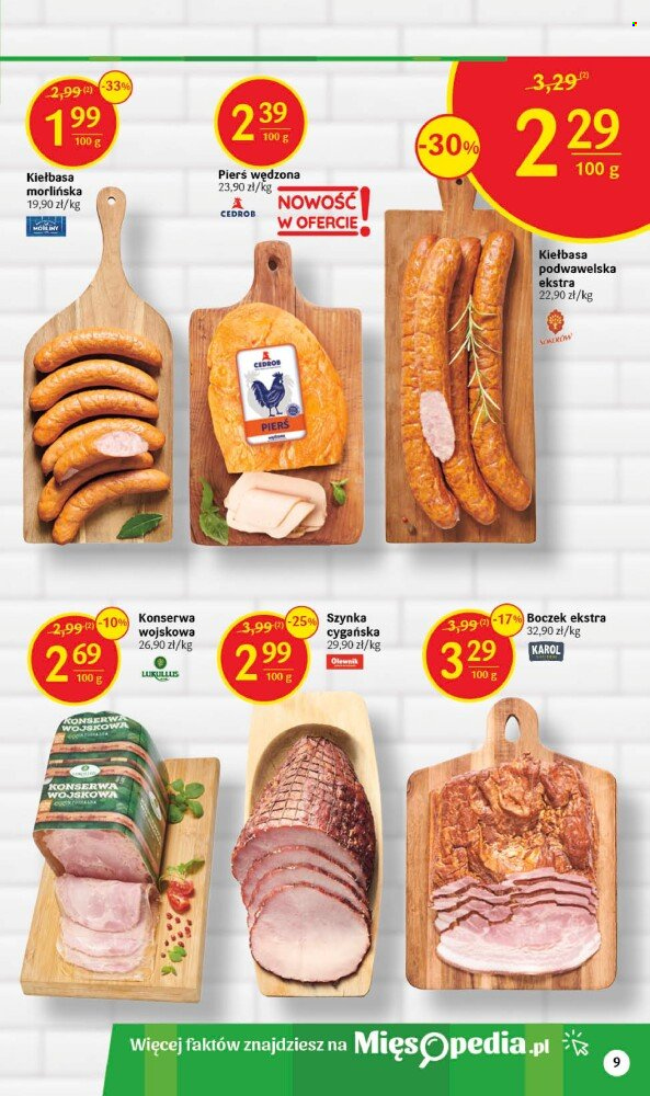 Gazetka Delikatesy Centrum - 3.08.2023 - 9.08.2023. Strona 9