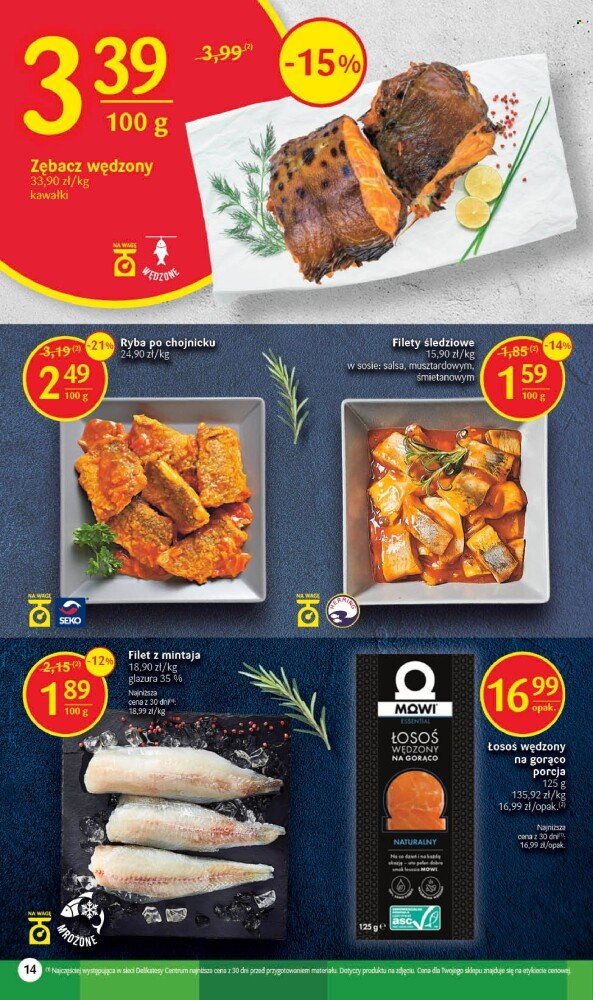 Gazetka Delikatesy Centrum - 3.08.2023 - 9.08.2023. Strona 14