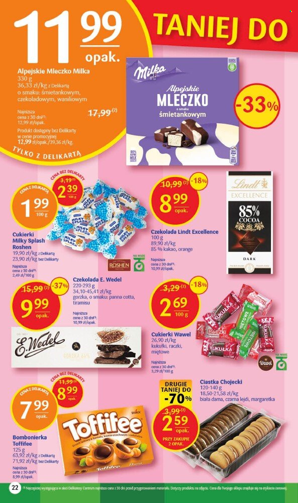 Gazetka Delikatesy Centrum - 3.08.2023 - 9.08.2023. Strona 22
