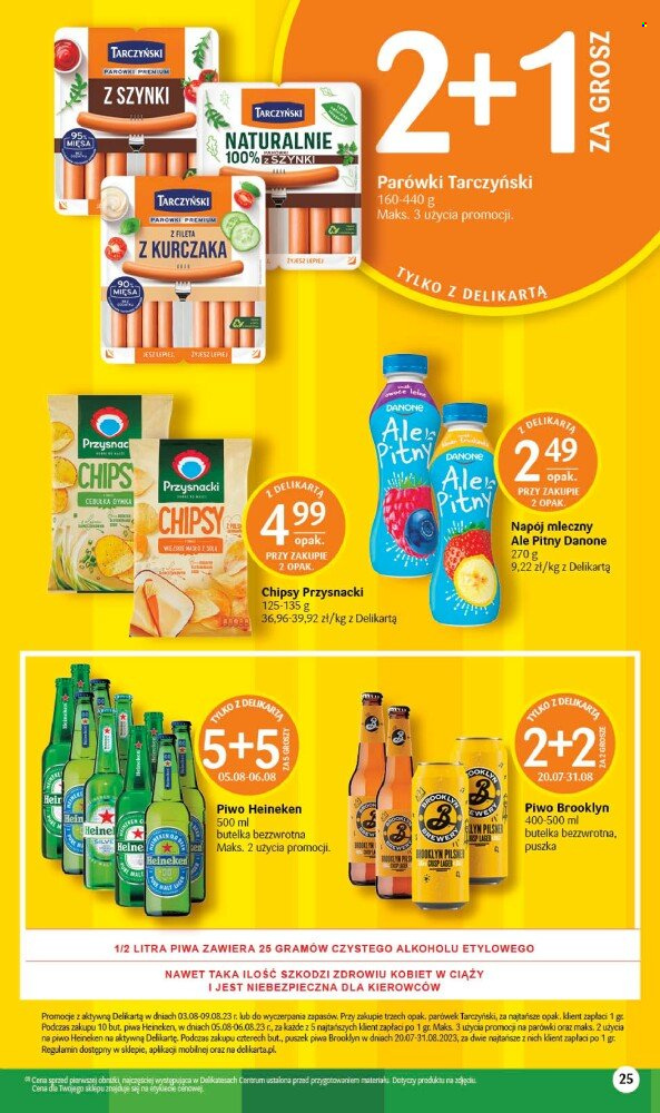 Gazetka Delikatesy Centrum - 3.08.2023 - 9.08.2023. Strona 25