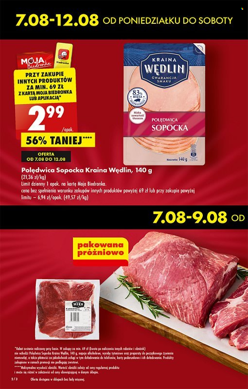 Gazetka Biedronka - 7.08.2023 - 12.08.2023. Strona 4