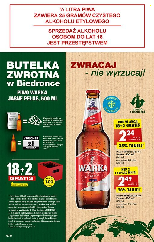 Gazetka Biedronka - 7.08.2023 - 12.08.2023. Strona 44