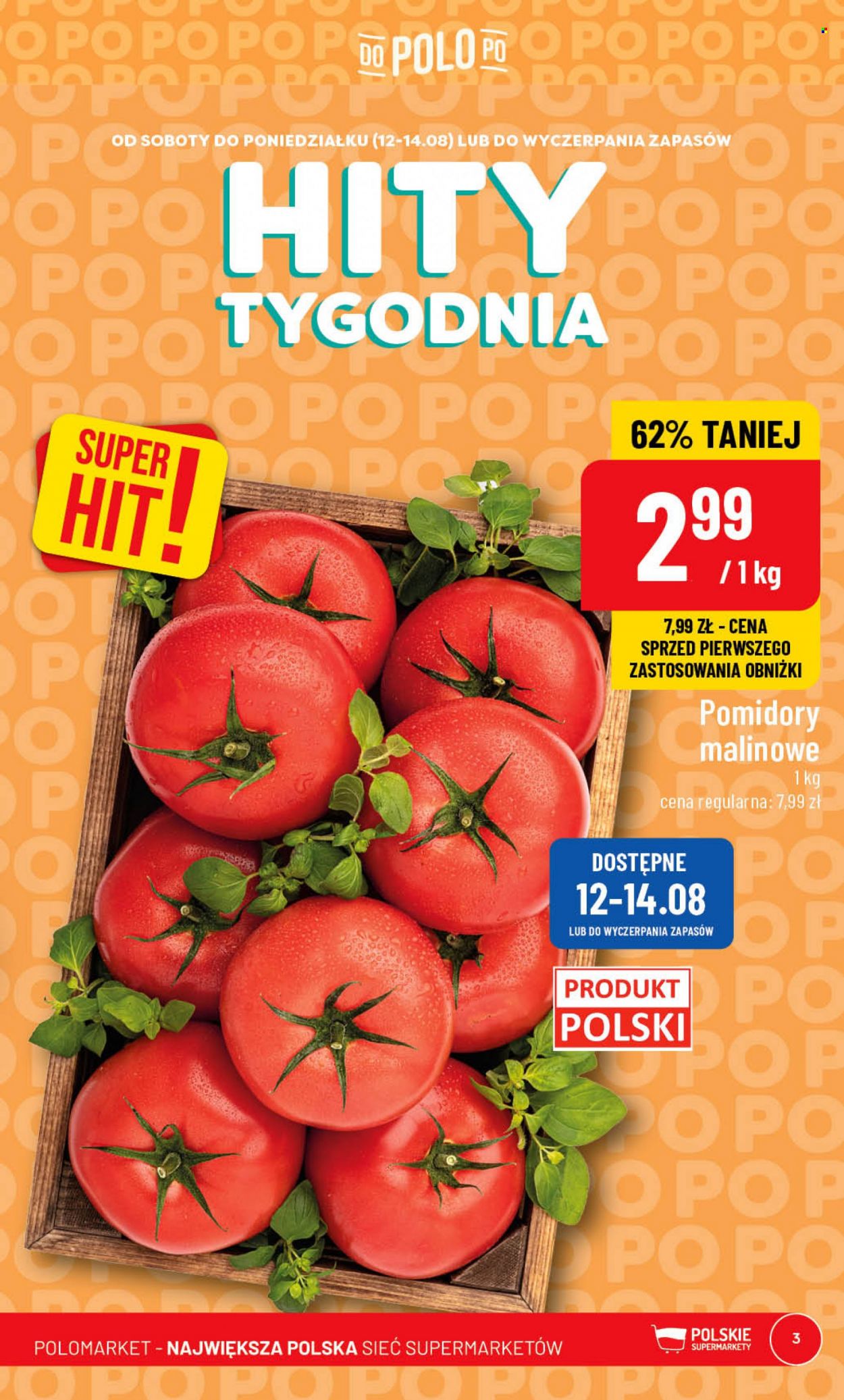 Gazetka Polomarket - 9.08.2023 - 14.08.2023. Strona 3