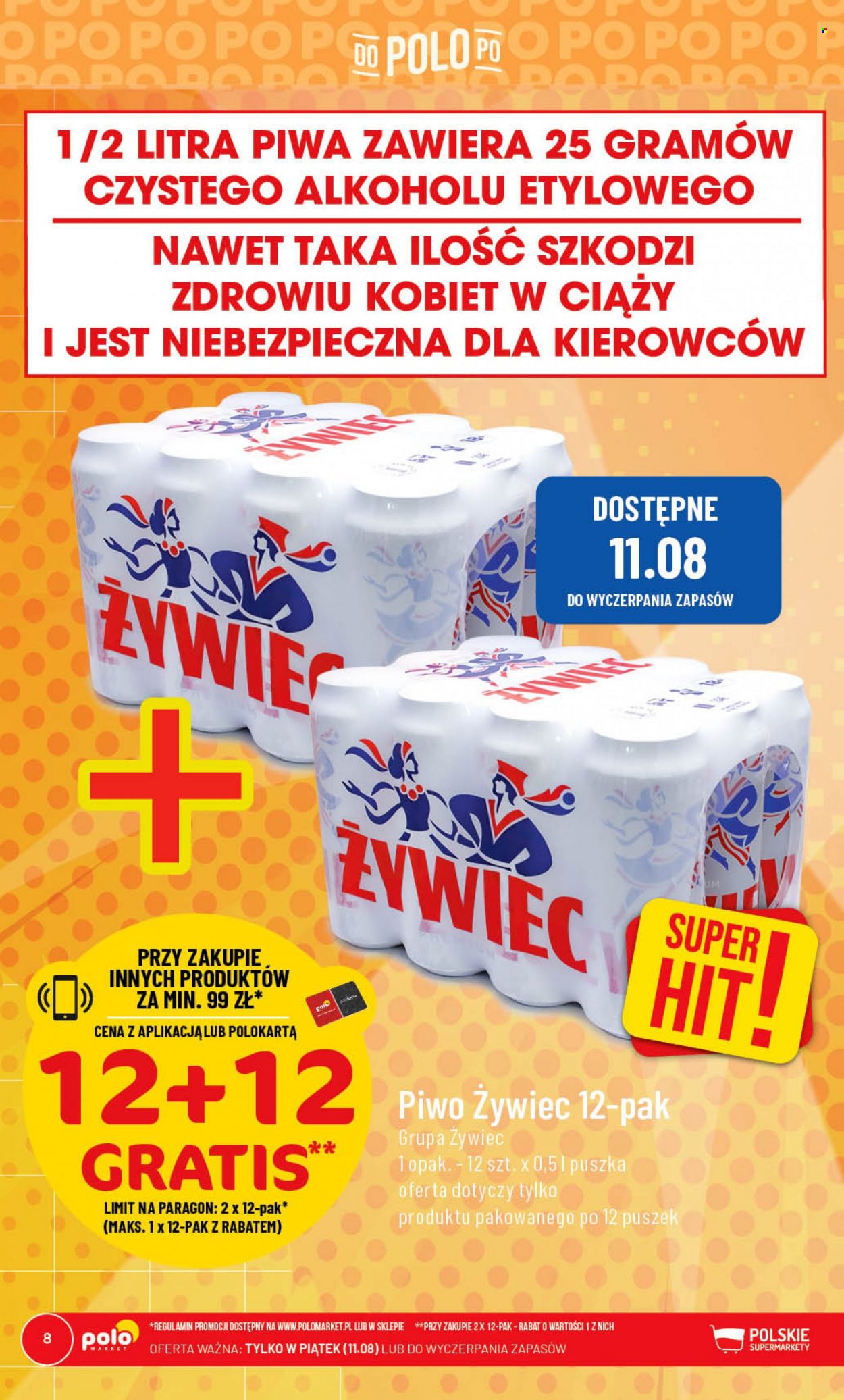 Gazetka Polomarket - 9.08.2023 - 14.08.2023. Strona 8