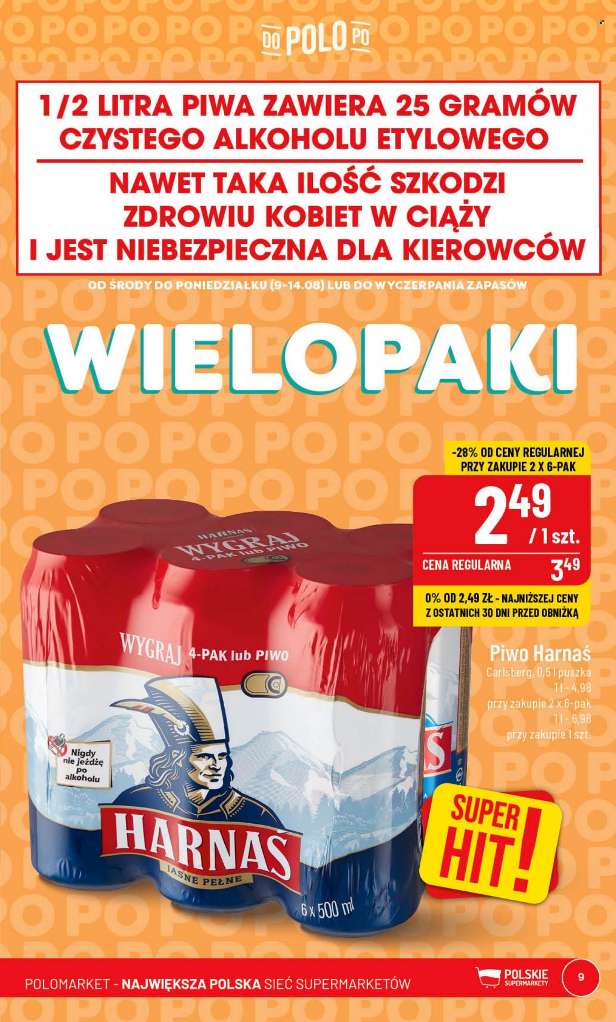 Gazetka Polomarket - 9.08.2023 - 14.08.2023. Strona 9