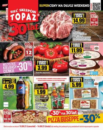 Gazetka Topaz - 10.08.2023 - 16.08.2023.