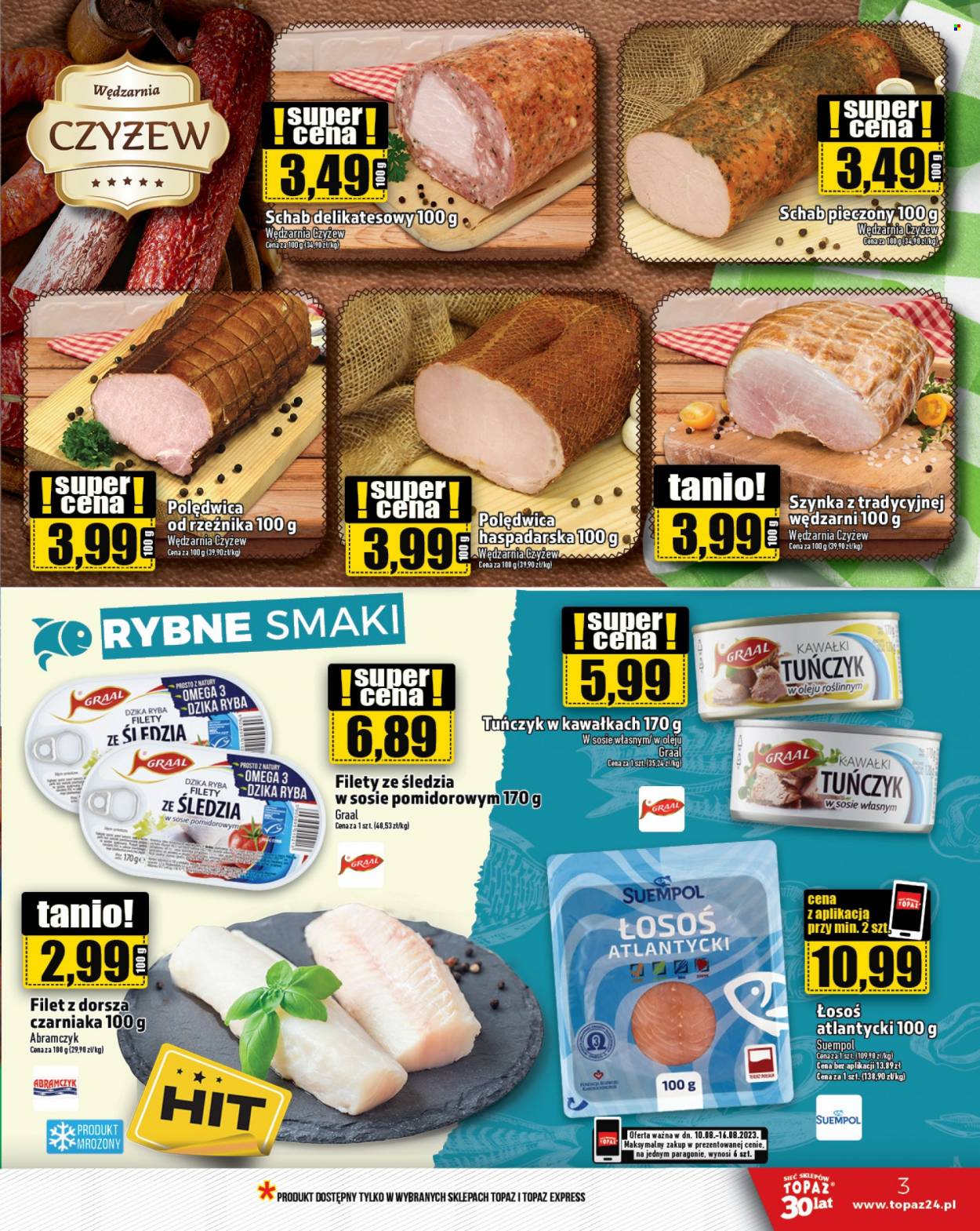 Gazetka Topaz - 10.08.2023 - 16.08.2023. Strona 3
