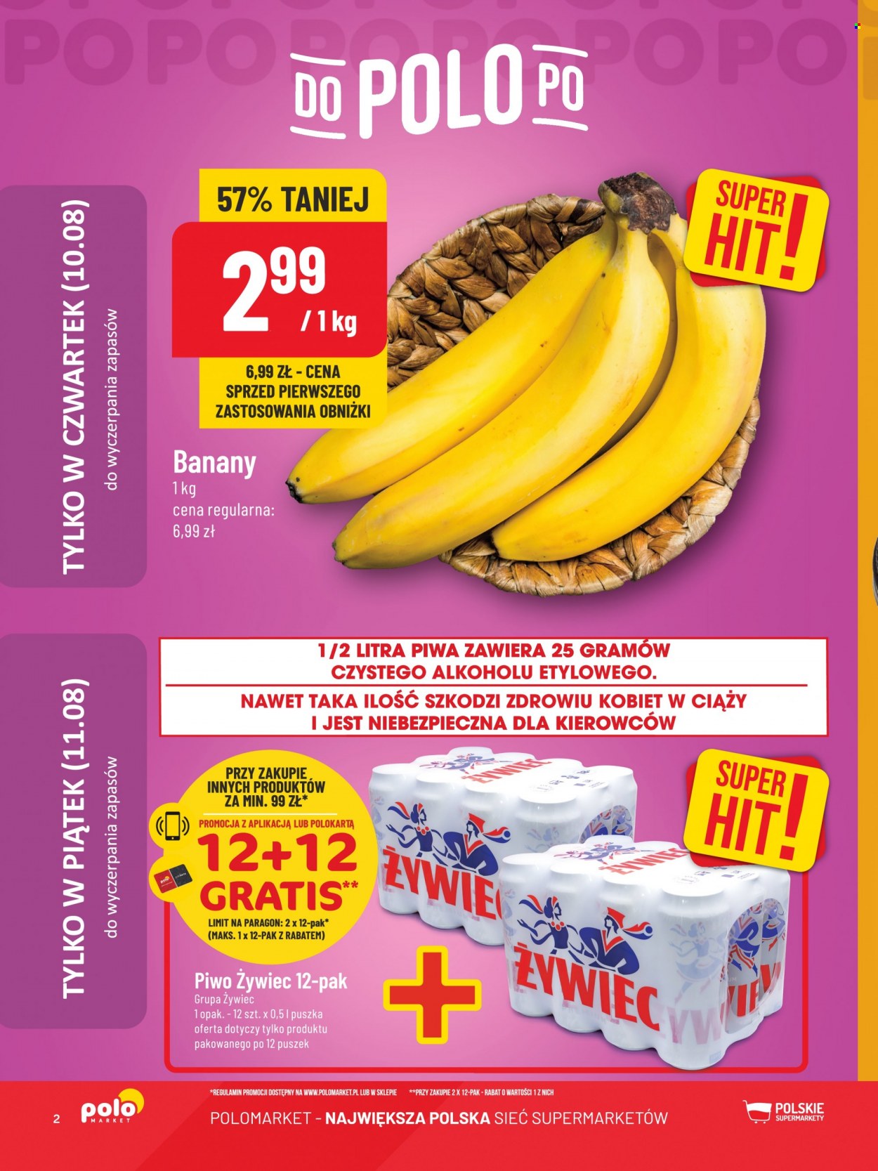Gazetka Polomarket - 9.08.2023 - 14.08.2023. Strona 2