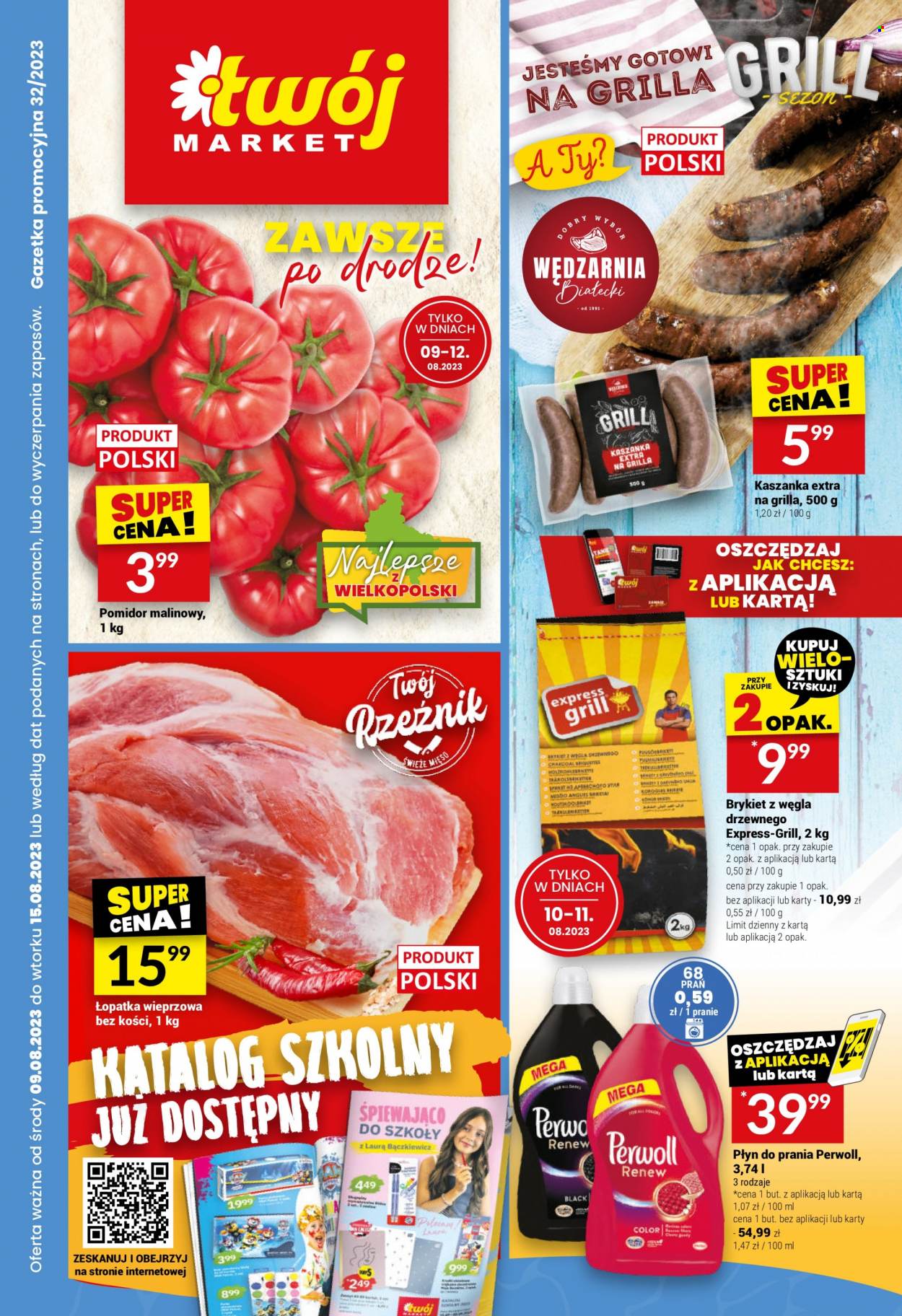 Gazetka Twój Market - 9.08.2023 - 15.08.2023. Strona 1