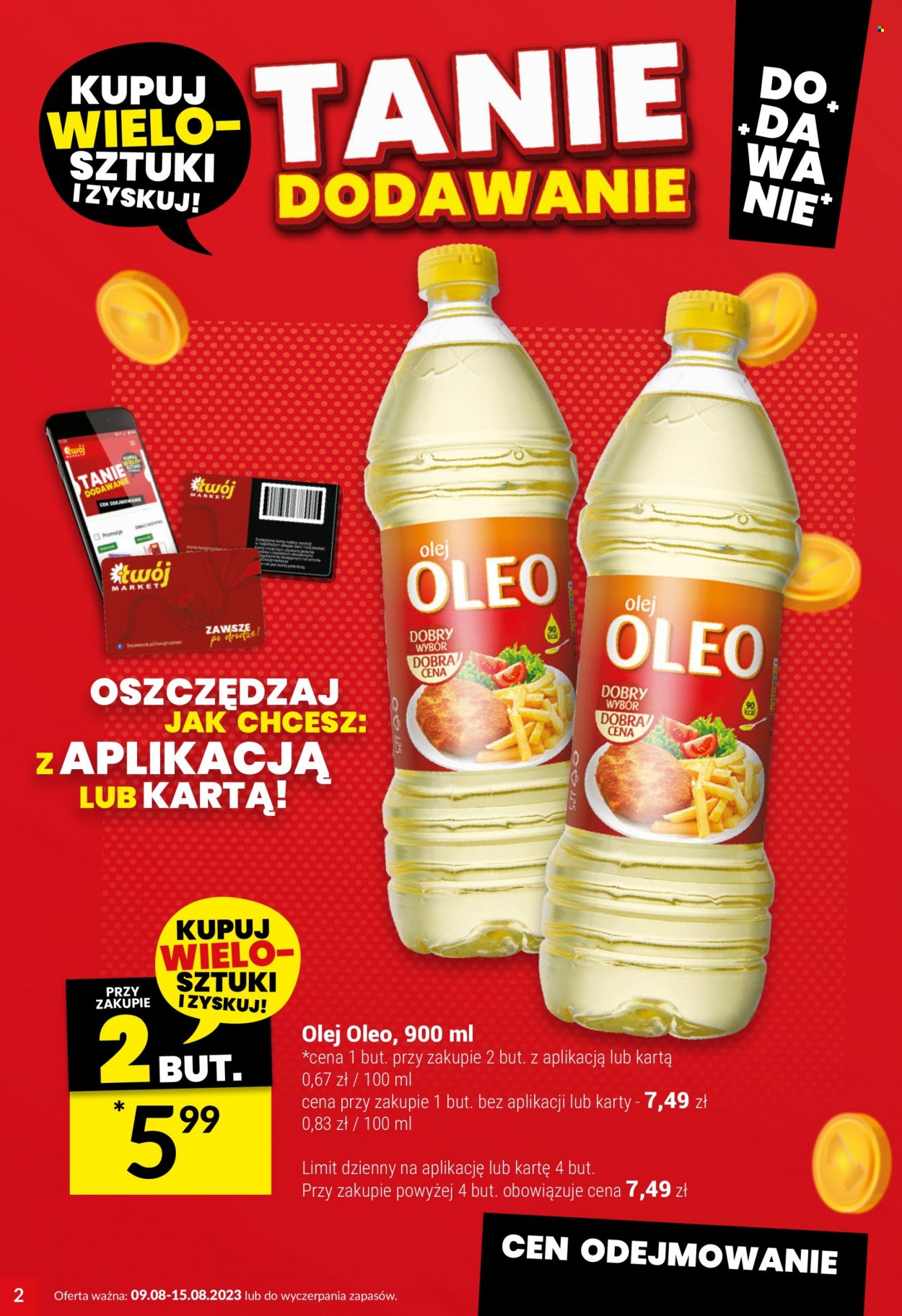 Gazetka Twój Market - 9.08.2023 - 15.08.2023. Strona 2