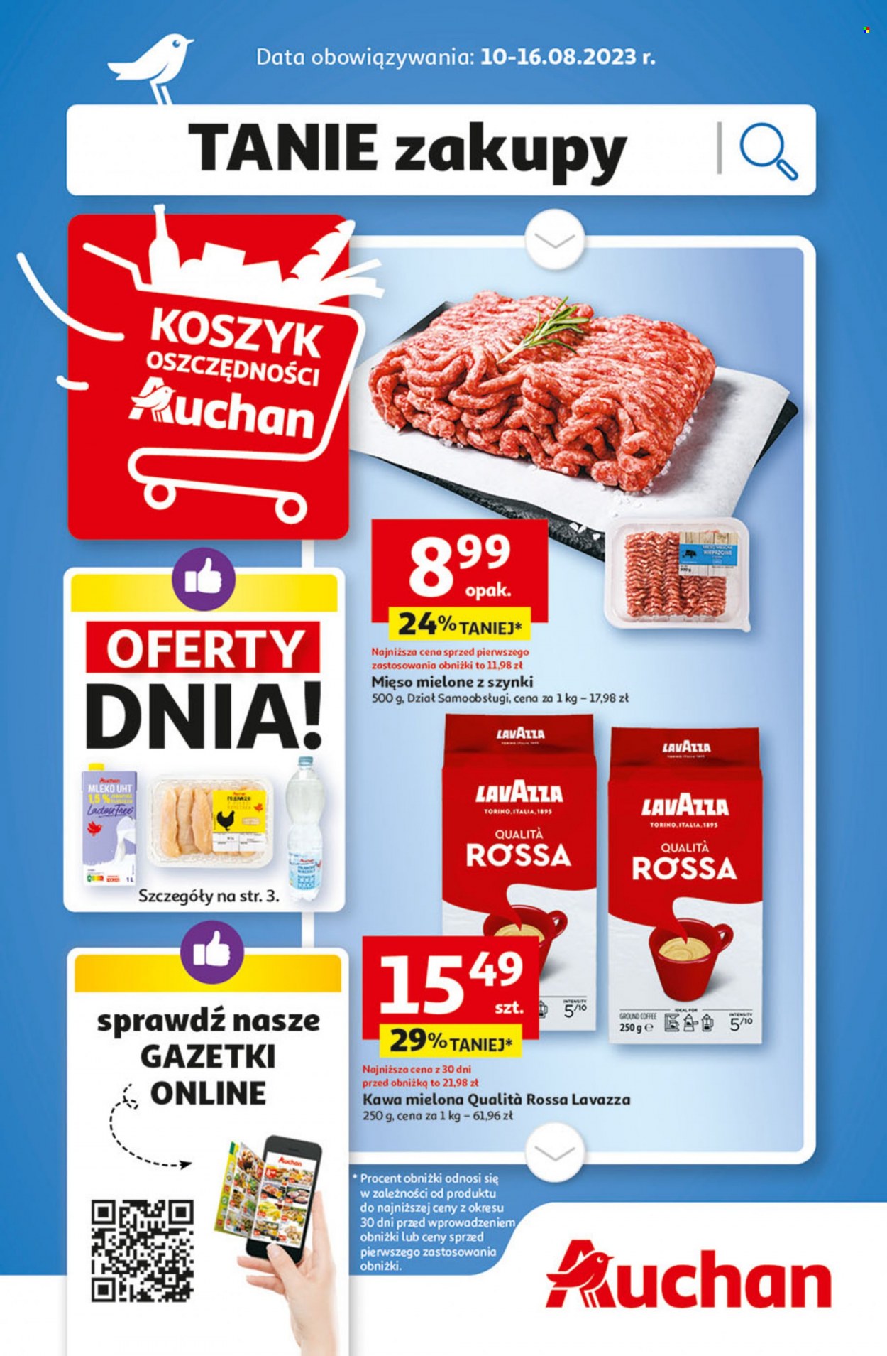 Gazetka Auchan - 10.08.2023 - 16.08.2023. Strona 1