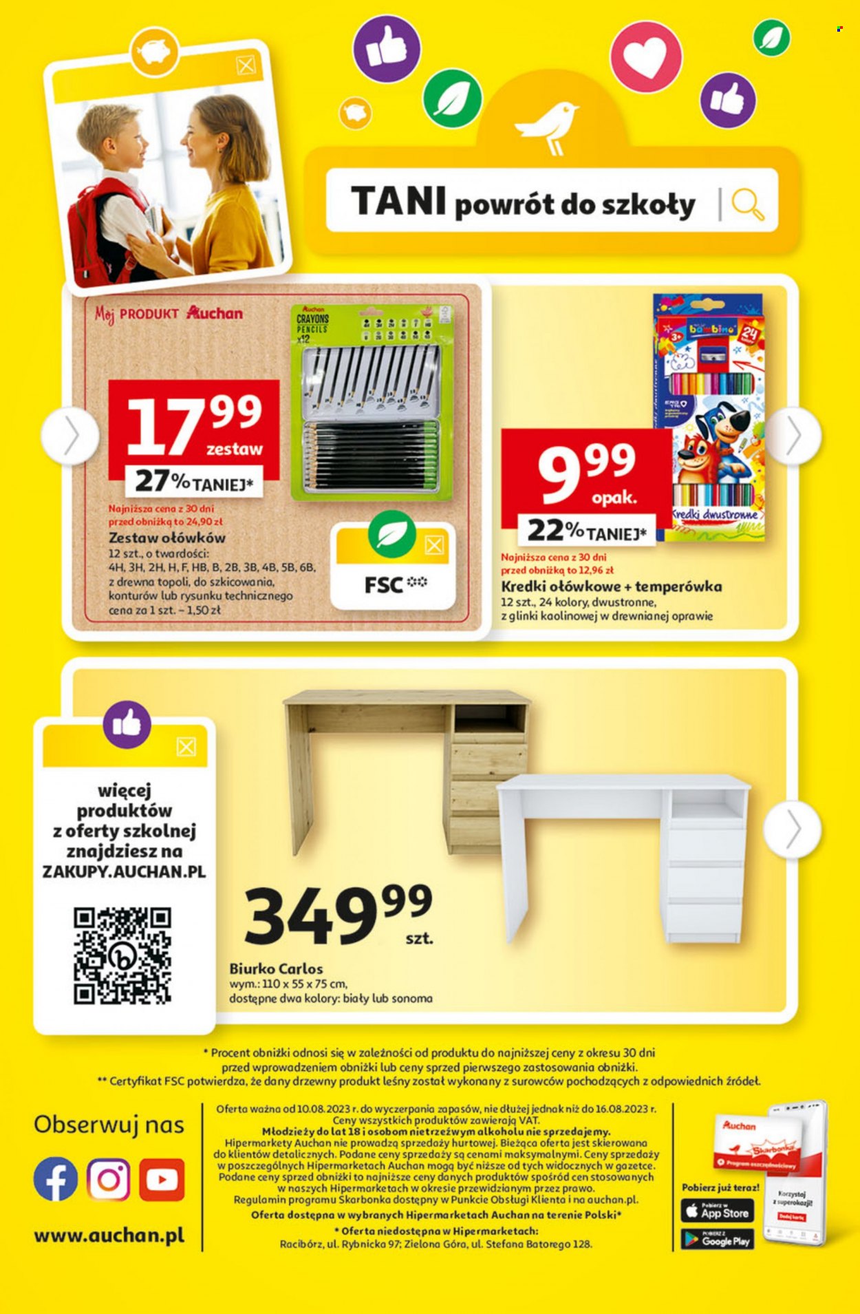 Gazetka Auchan - 10.08.2023 - 16.08.2023. Strona 40