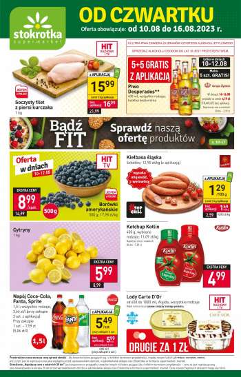 Gazetka Stokrotka Supermarket - 10.08.2023 - 16.08.2023.