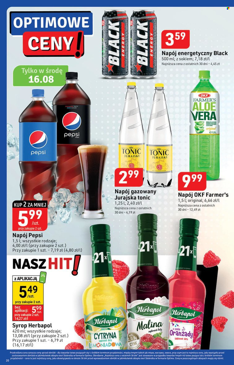 Gazetka Stokrotka Optima - 10.08.2023 - 16.08.2023. Strona 20