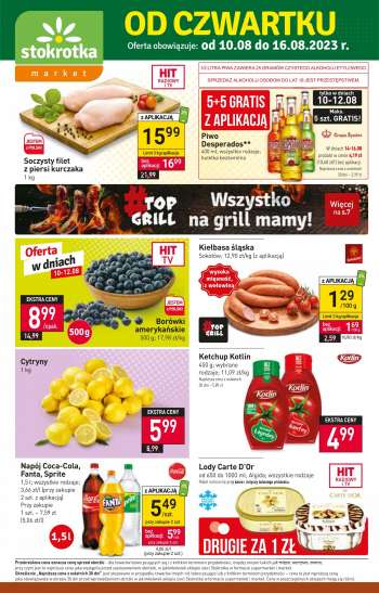 Gazetka Stokrotka Market - 10.08.2023 - 16.08.2023.