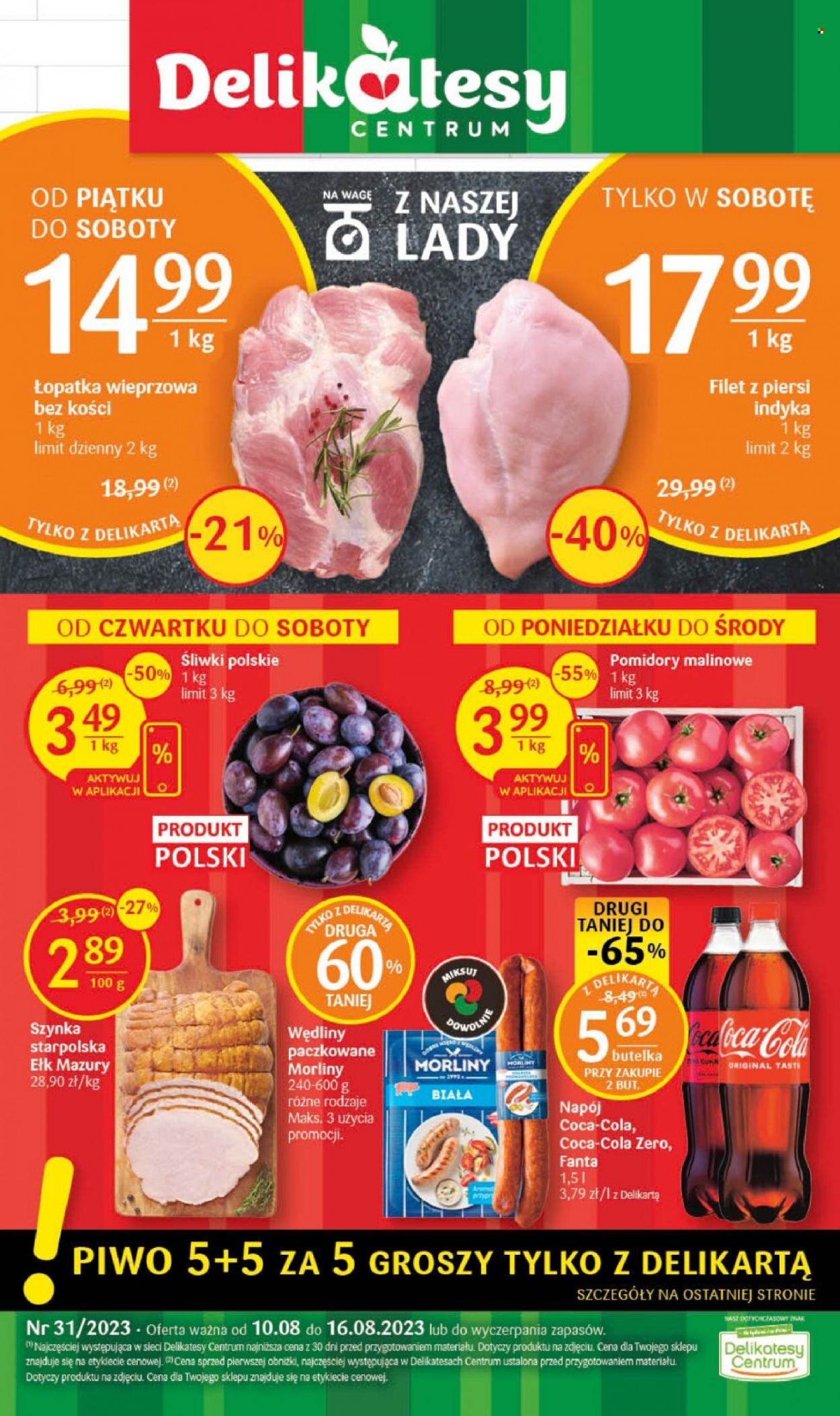 Gazetka Delikatesy Centrum - 10.08.2023 - 16.08.2023. Strona 1