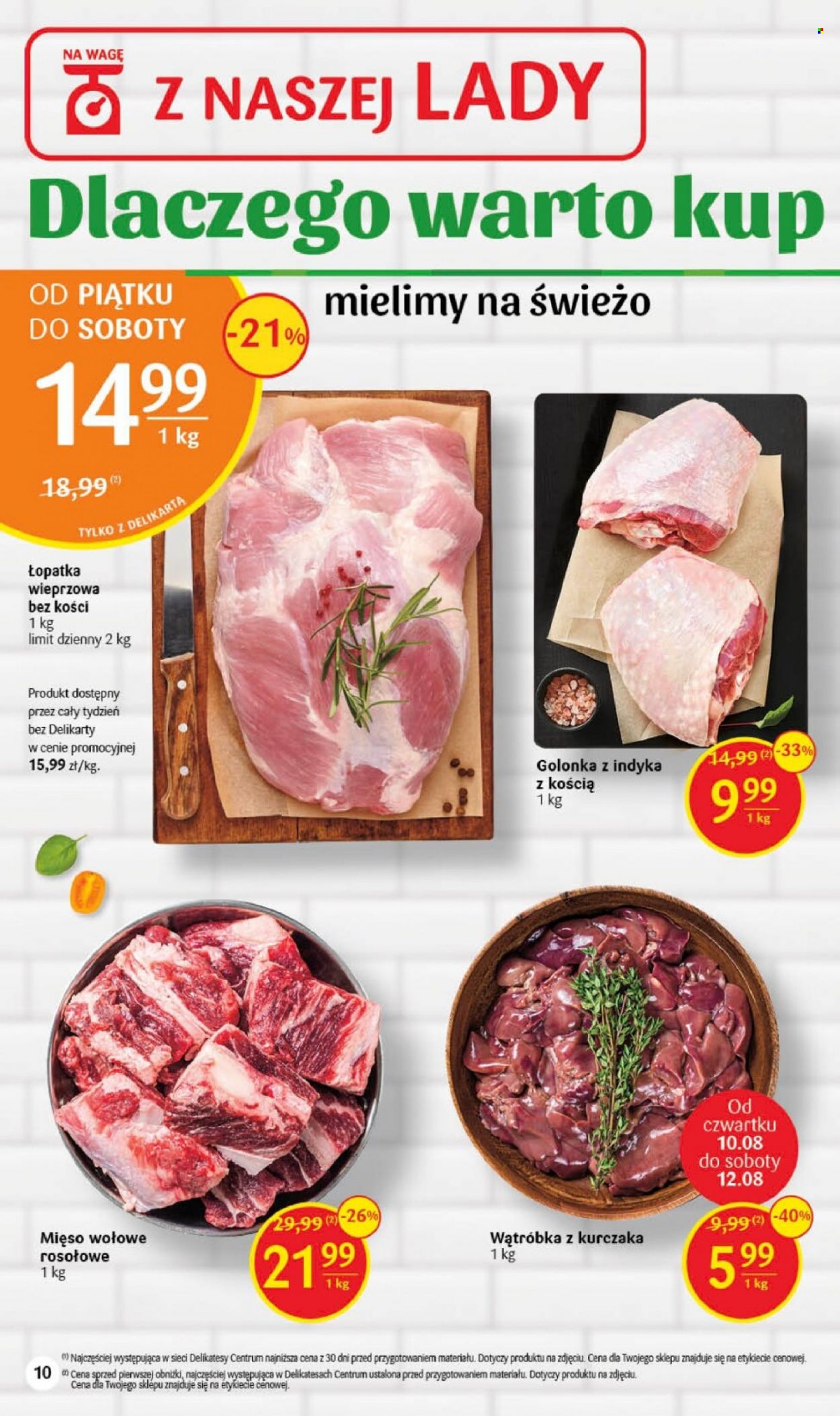 Gazetka Delikatesy Centrum - 10.08.2023 - 16.08.2023. Strona 10