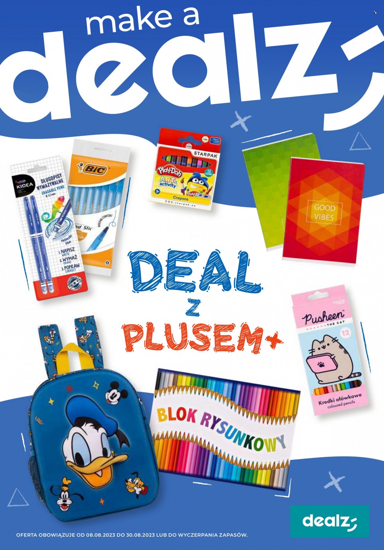 Gazetka Dealz - 8.08.2023 - 30.08.2023. Strona 1