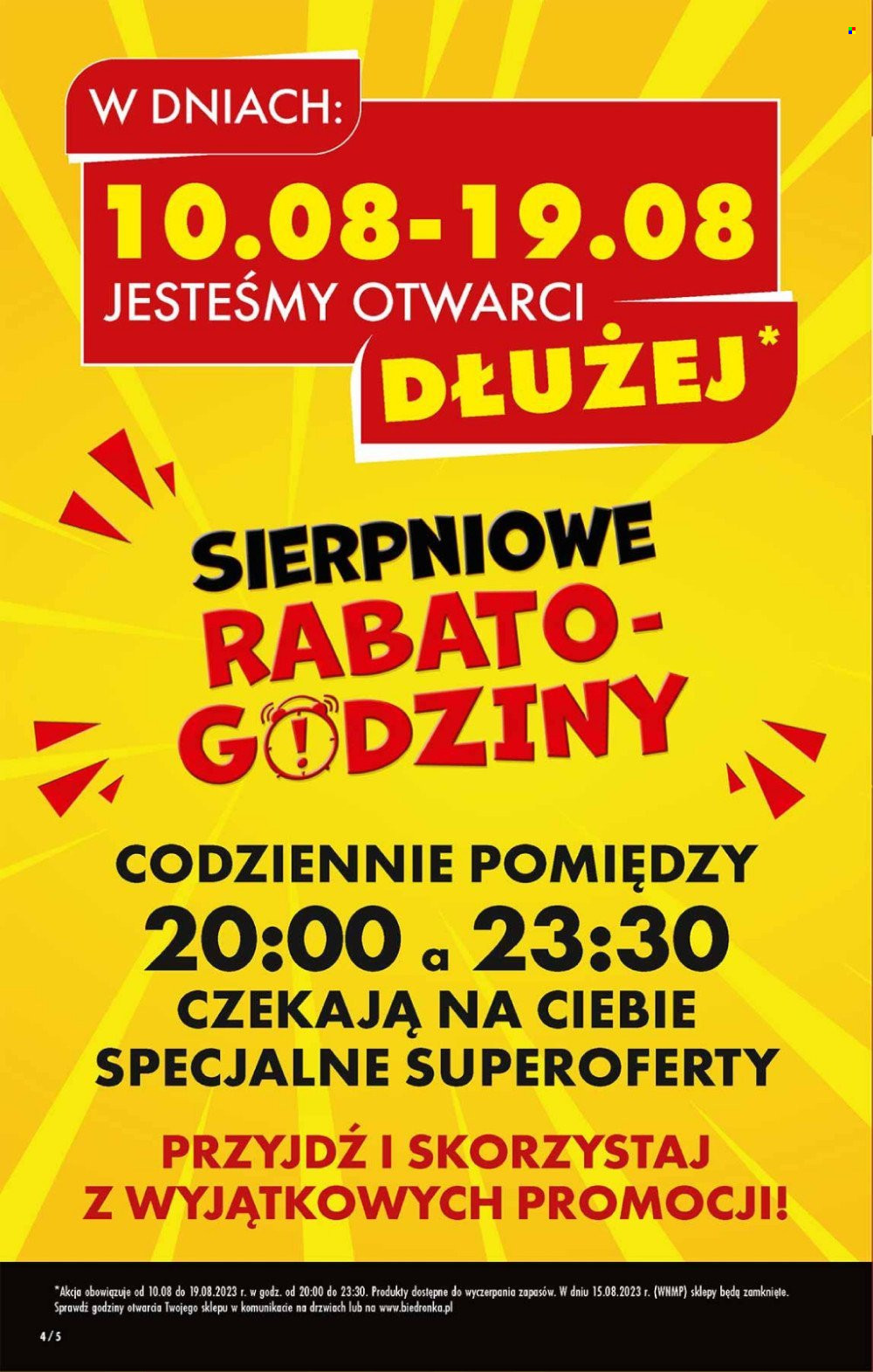 Gazetka Biedronka - 10.08.2023 - 16.08.2023. Strona 4
