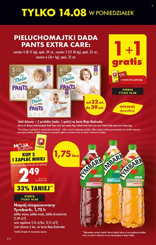 Gazetka Biedronka - 14.08.2023 - 19.08.2023. Strona 4