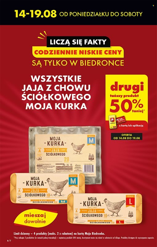 Gazetka Biedronka - 14.08.2023 - 19.08.2023. Strona 6