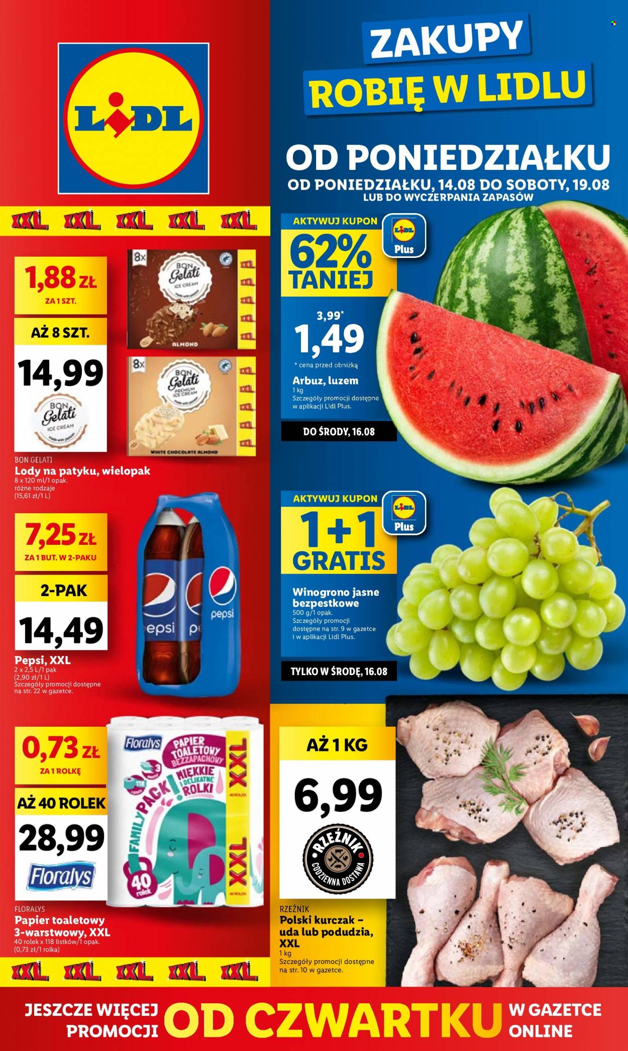 Gazetka Lidl - 14.08.2023 - 19.08.2023. Strona 1
