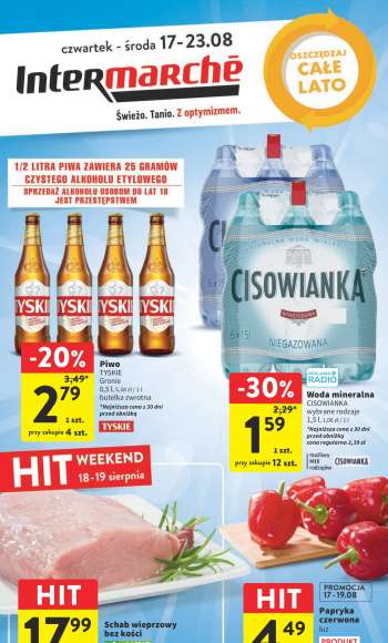 Gazetka Intermarché - 17.08.2023 - 23.08.2023.