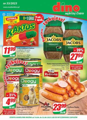 Gazetka Dino - 16.08.2023 - 22.08.2023.