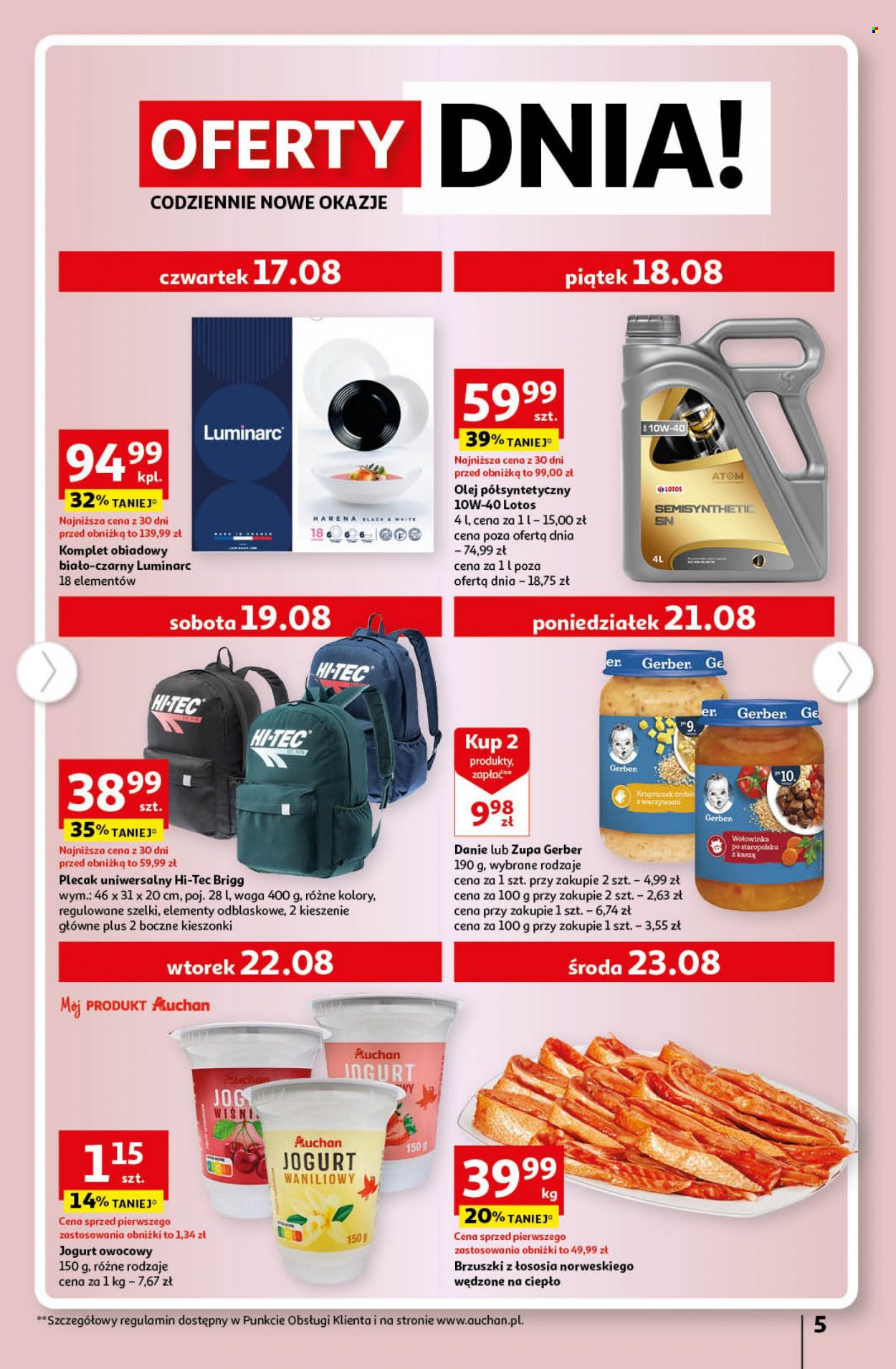 Gazetka Auchan - 17.08.2023 - 23.08.2023. Strona 5