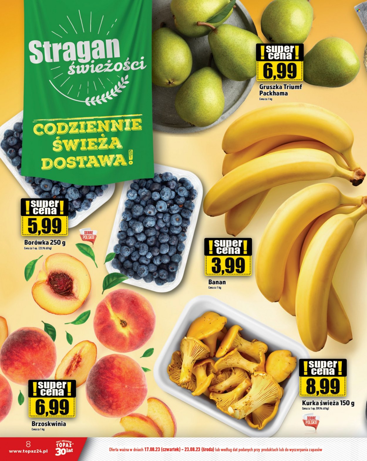 Gazetka Topaz - 17.08.2023 - 23.08.2023. Strona 8