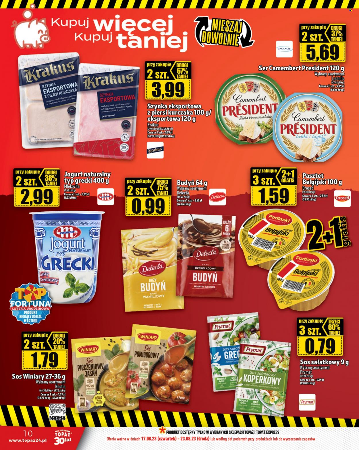 Gazetka Topaz - 17.08.2023 - 23.08.2023. Strona 10