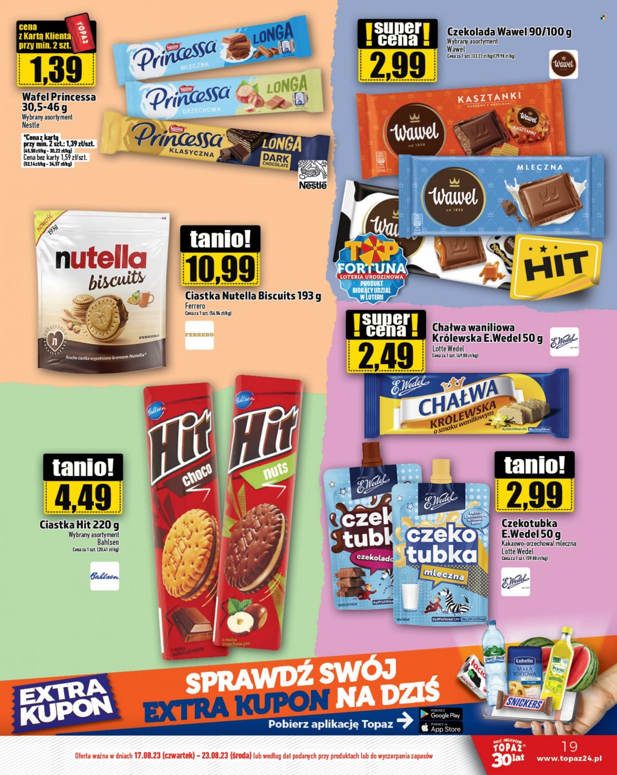 Gazetka Topaz - 17.08.2023 - 23.08.2023. Strona 19