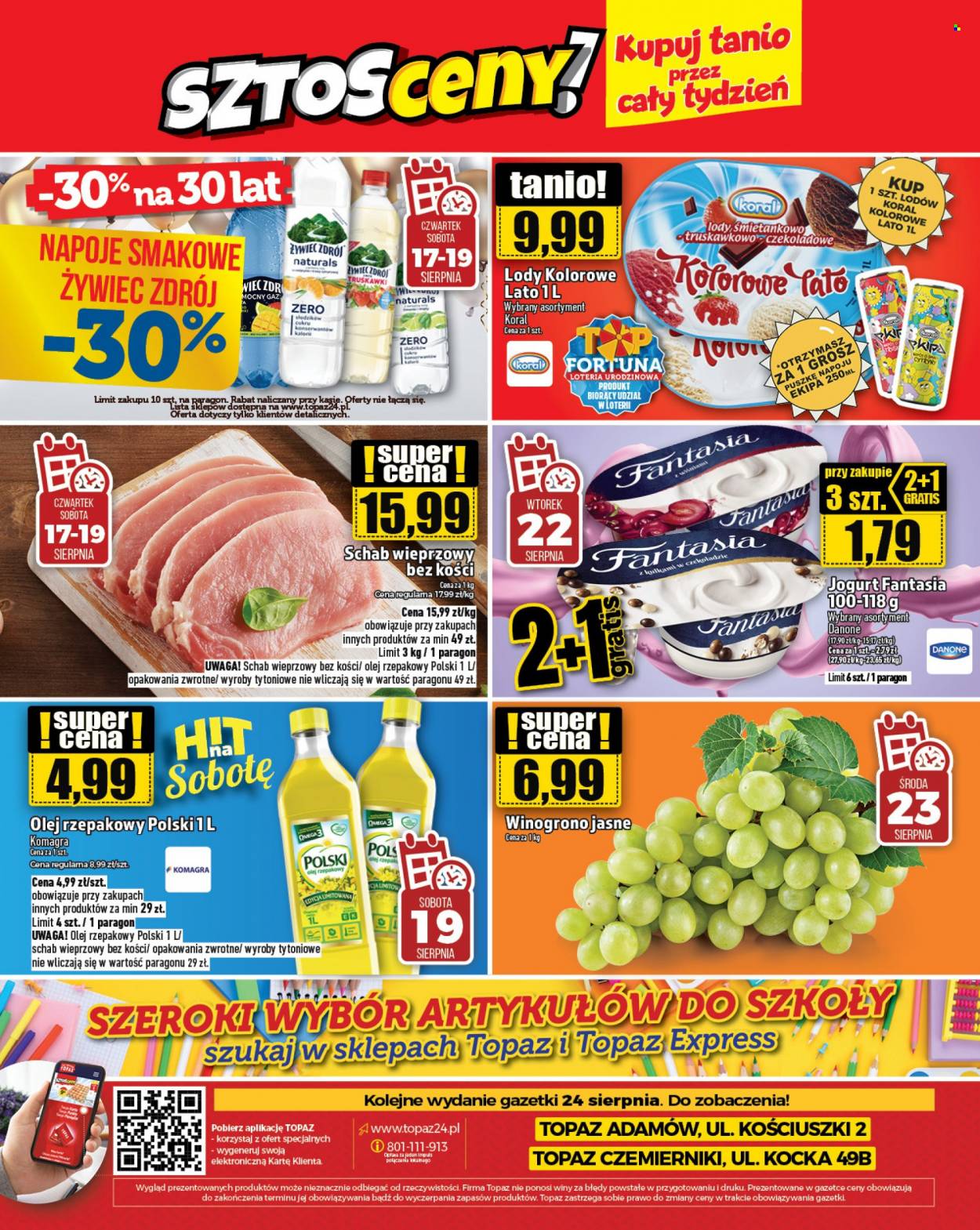 Gazetka Topaz - 17.08.2023 - 23.08.2023. Strona 24