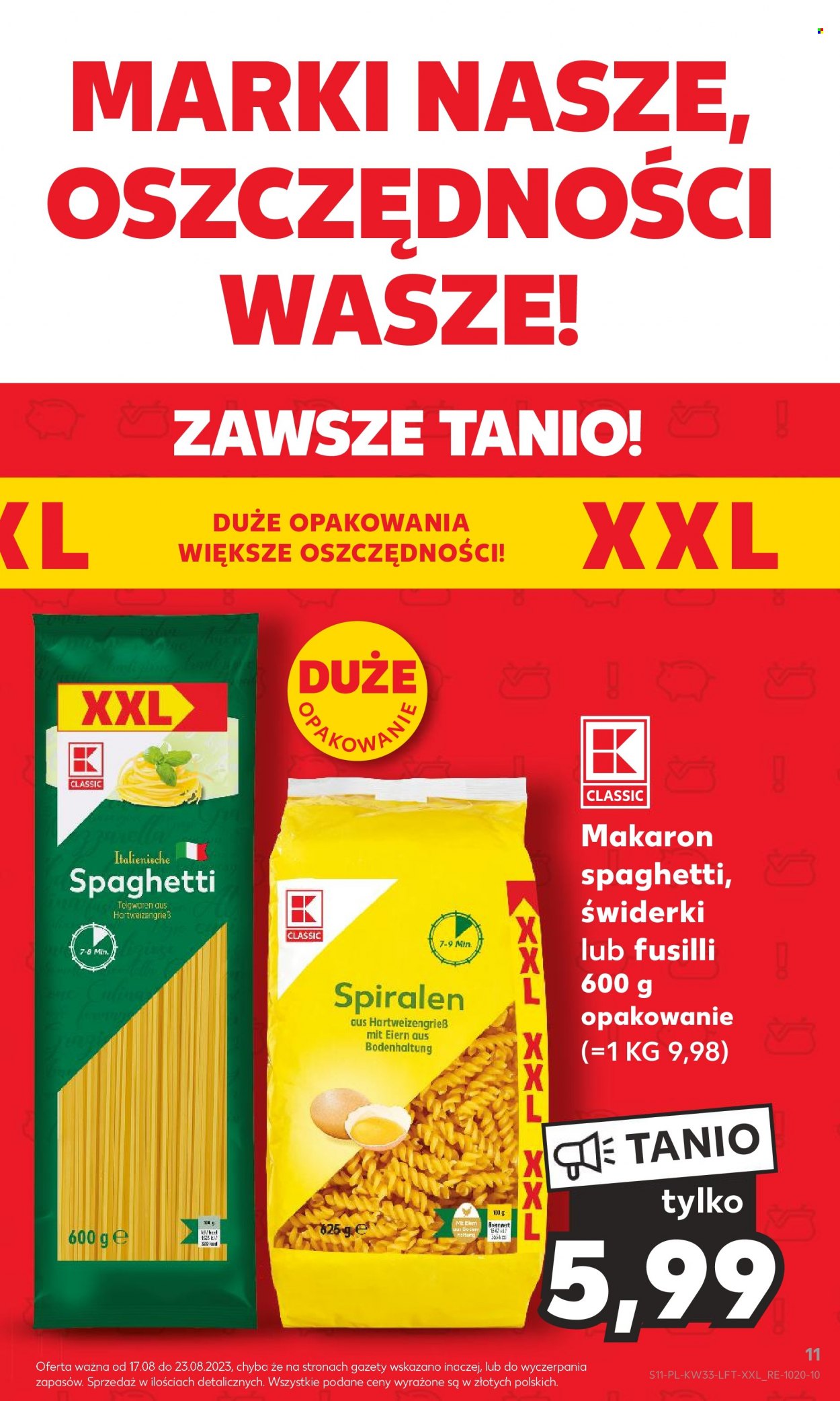 Gazetka Kaufland - 17.08.2023 - 23.08.2023. Strona 11