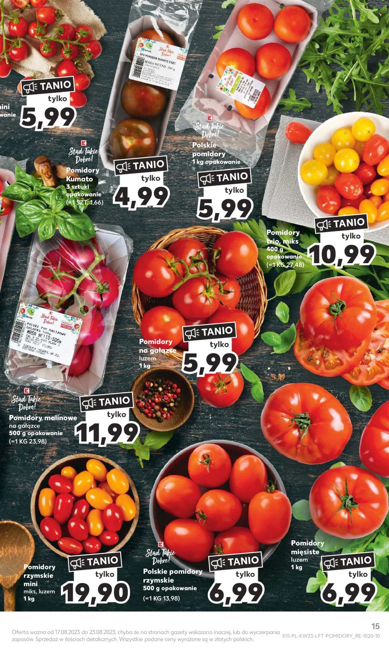 Gazetka Kaufland - 17.08.2023 - 23.08.2023. Strona 15