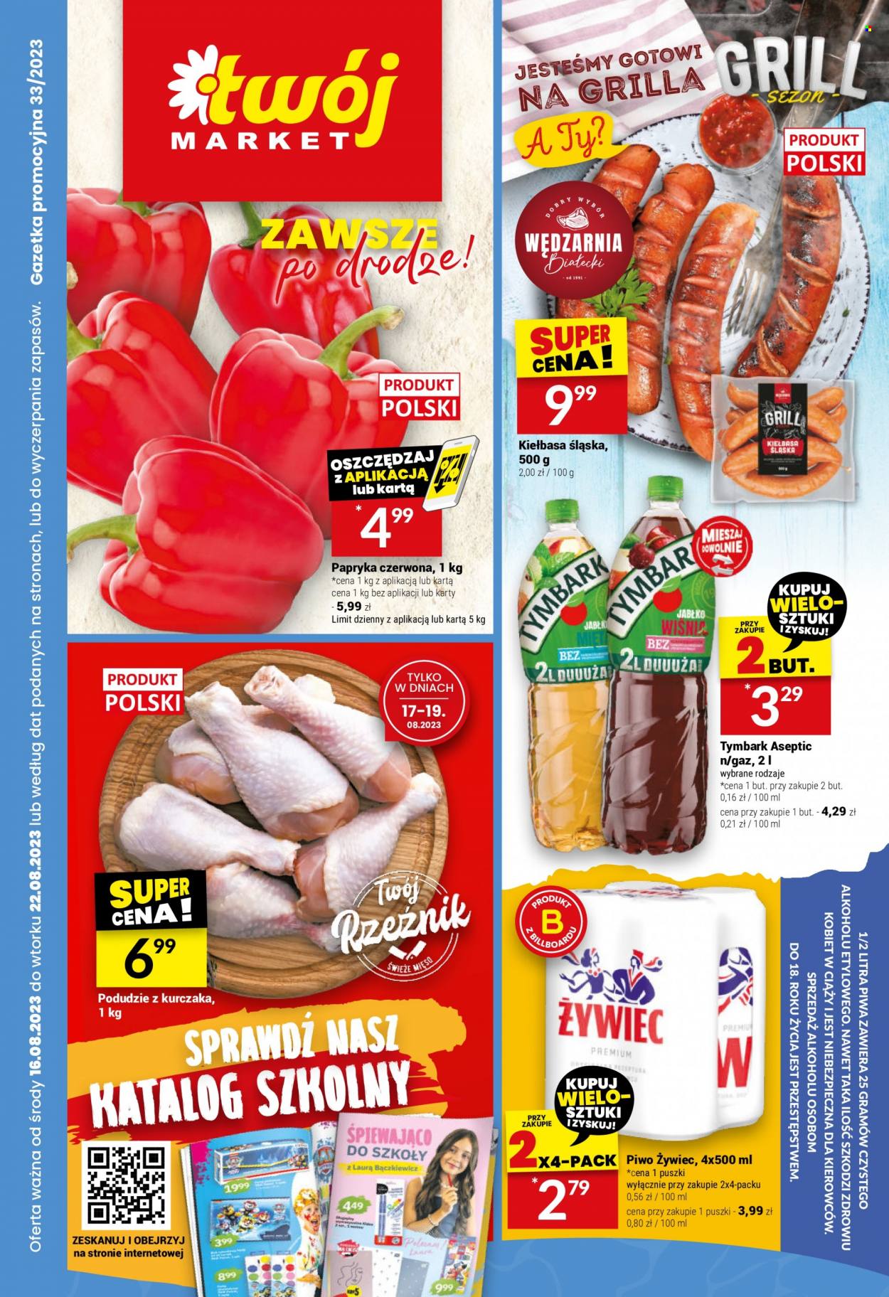 Gazetka Twój Market - 16.08.2023 - 22.08.2023. Strona 1