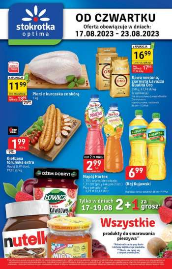 Gazetka Stokrotka Optima - 17.08.2023 - 23.08.2023.