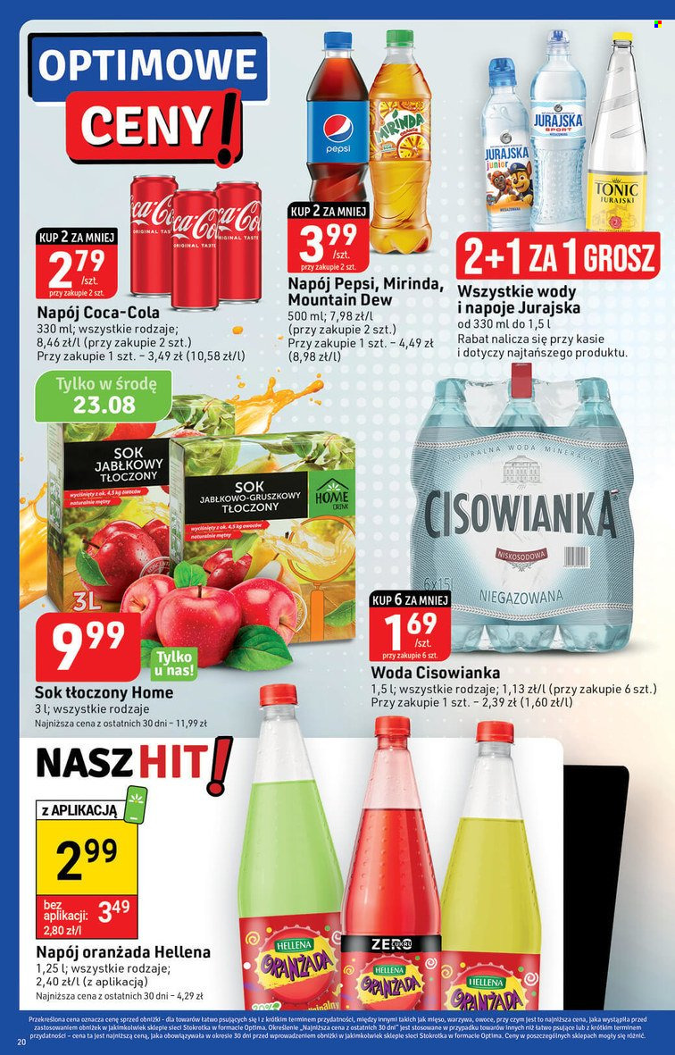 Gazetka Stokrotka Optima - 17.08.2023 - 23.08.2023. Strona 20
