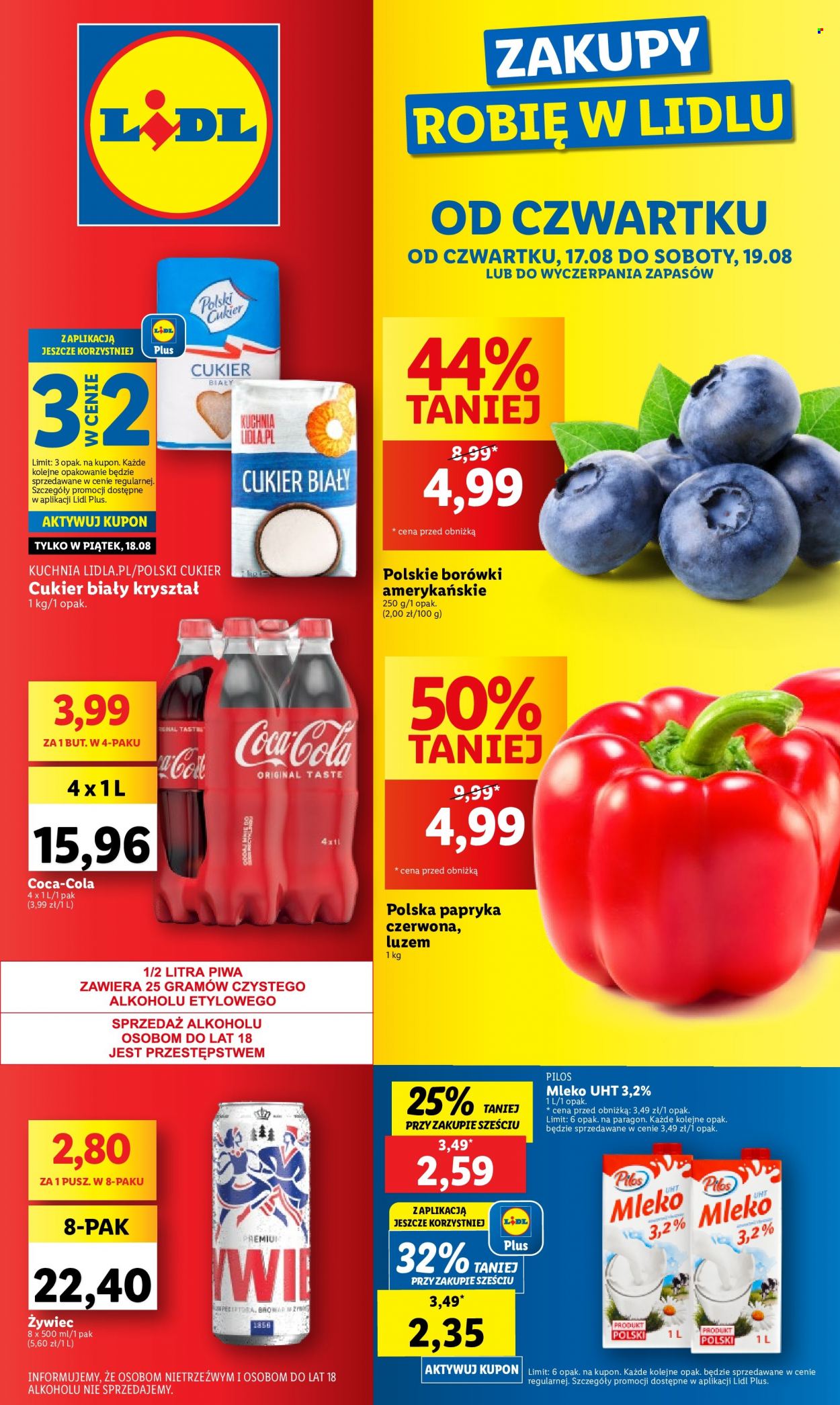 Gazetka Lidl - 17.08.2023 - 19.08.2023. Strona 1