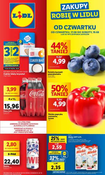 Gazetka Lidl - 17.08.2023 - 19.08.2023.