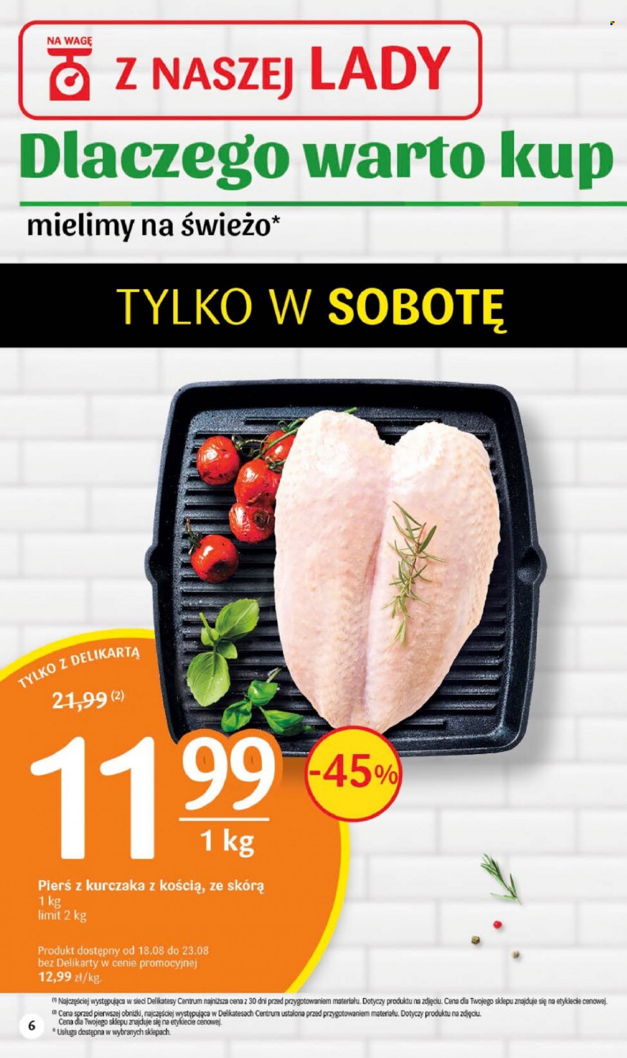 Gazetka Delikatesy Centrum - 17.08.2023 - 23.08.2023. Strona 6