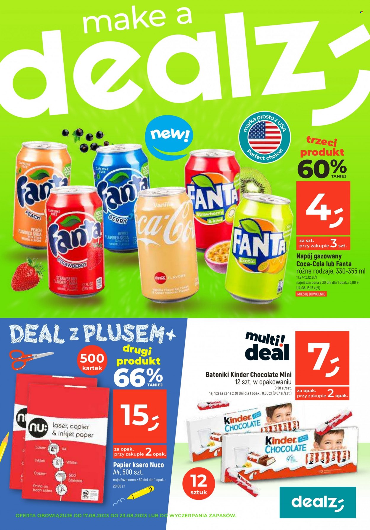 Gazetka Dealz - 17.08.2023 - 23.08.2023. Strona 1